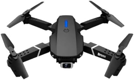 Dual-Camera Foldable E88 Drone, WiFi FPV, 12-15 Min Flight Time, Altitude Hold, Headless Mode