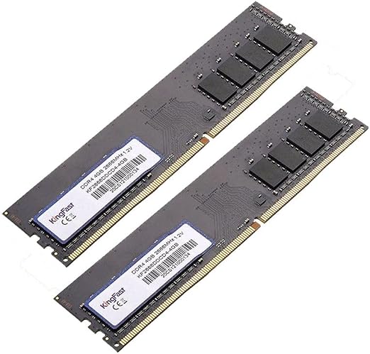 Kingfast 8GB DDR4 2666MHz Desktop RAM Combo (2 x 4GB DDR4 2666)