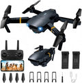 BezosMax Drones with One Key Start Speed Adjustment & 3D Flips for Adults Beginner, 1080P Camera Foldable FPV RC Quadcopter, Toys Gifts for Teen Boys Girls
